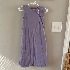 KYTE baby bamboo sleep sack - 1.0 tog size small in the color taro/purple